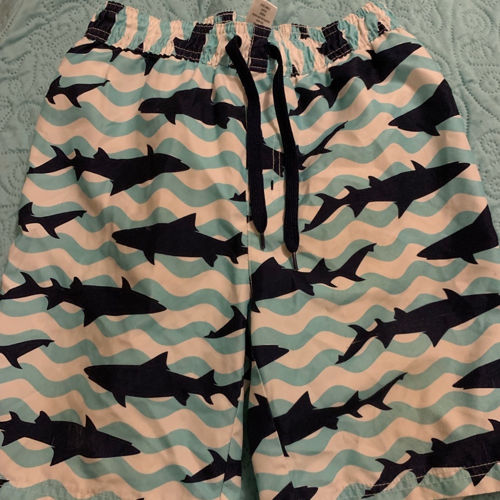 Gymboree swim trunks size 8 EUC - worn x 1